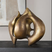 Uttermost Celestial Flow Abstract Bronze Sculpture