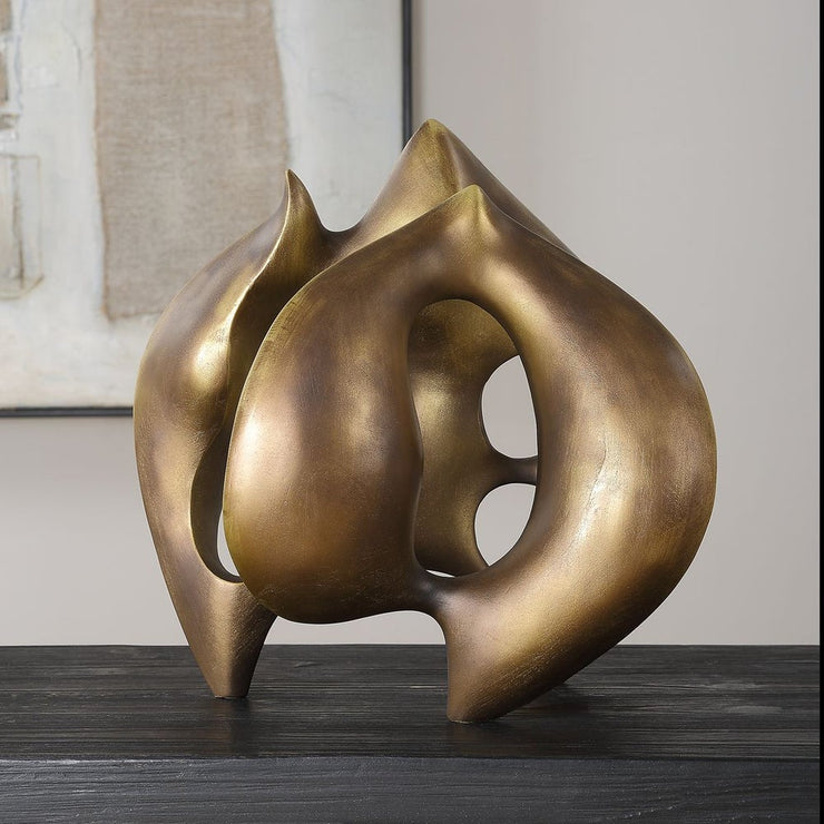 Uttermost Celestial Flow Abstract Bronze Sculpture