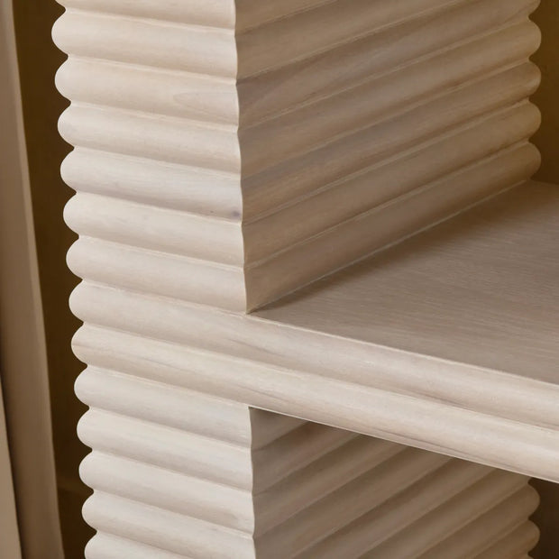 Crestview Collection Piper Natural Etagere