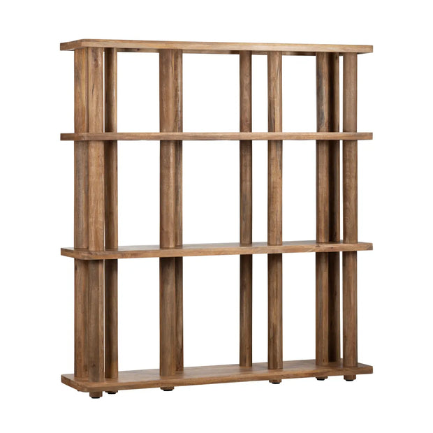 Crestview Collection Cairo Brown Bookshelf