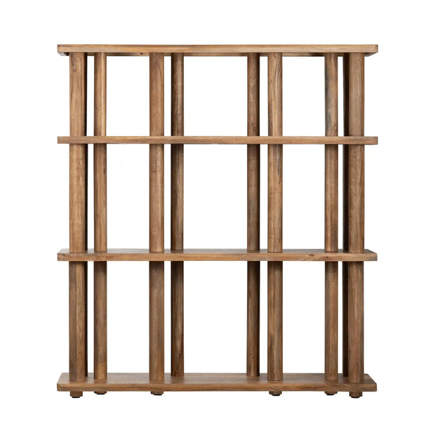 Crestview Collection Cairo Brown Bookshelf