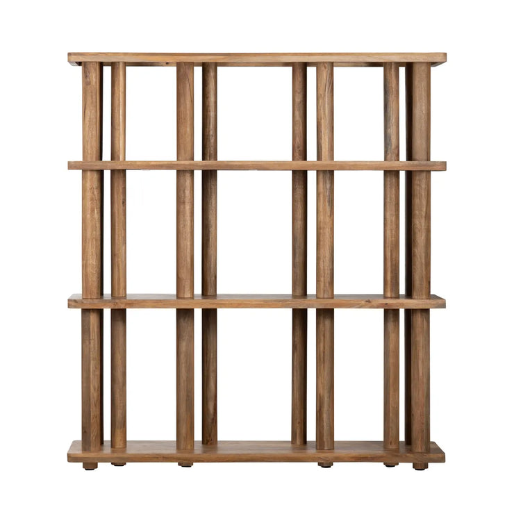 Crestview Collection Cairo Brown Bookshelf