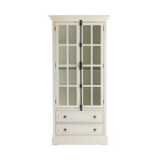 Crestview Collection Coventry Cario White Oak Cabinet