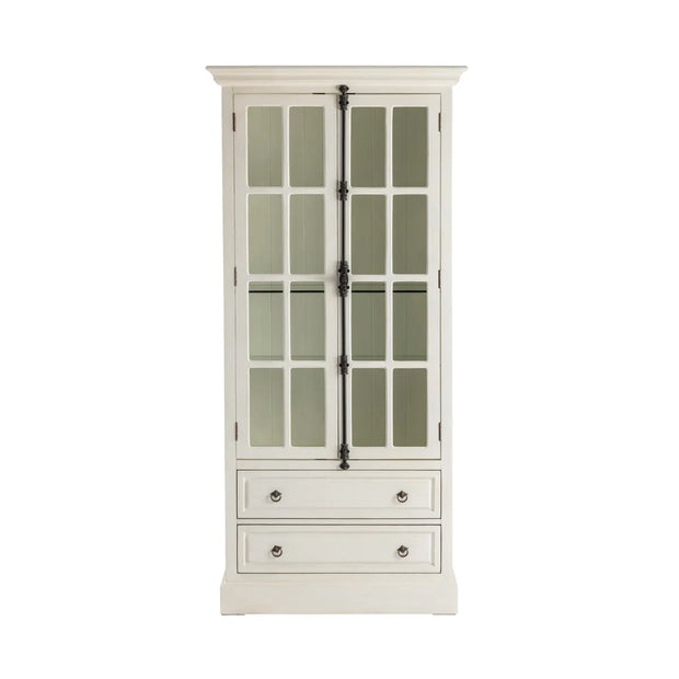 Crestview Collection Coventry Cario White Oak Cabinet