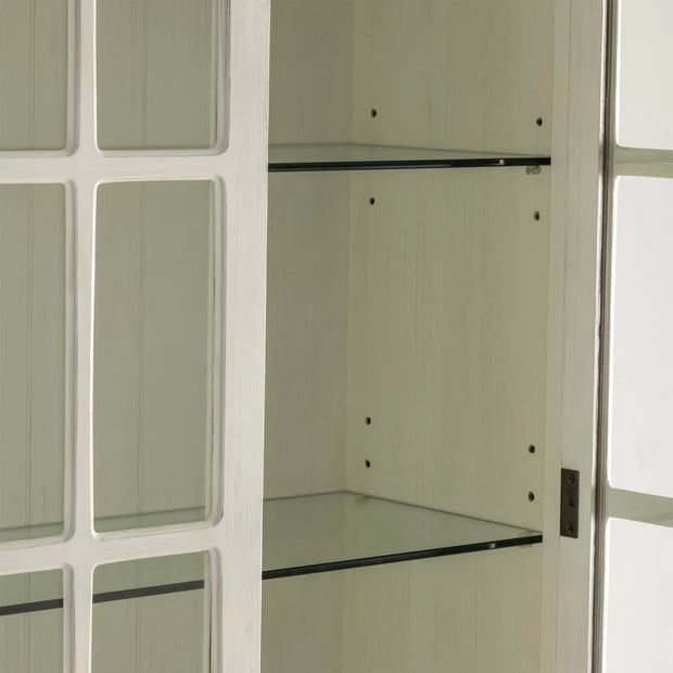 Crestview Collection Coventry Cario White Oak Cabinet