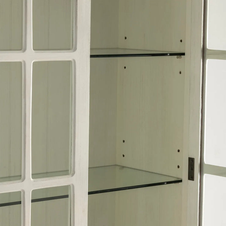 Crestview Collection Coventry Cario White Oak Cabinet