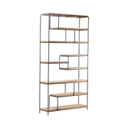 Crestview Collection Ellington Light Brown Wood Etagere