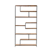 Crestview Collection Ellington Light Brown Wood Etagere