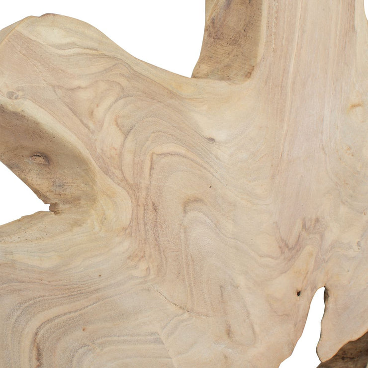 Uttermost Kalani Light Bleached Teak Wood Indoor And Outdoor Wall Decor ~ Set Of 3
