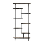 Crestview Collection Henderson Mango Wood Etagere