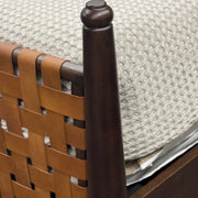 Casa Bonita Modern Rustic Ariel Leather Bed