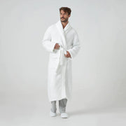 Kashwere Ultra Plush White Signature Shawl Collar Robe