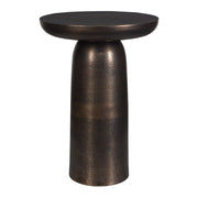 Uttermost Joppa Golden Dark Bronze Round Accent Table ~ Indoor And Outdoor Use