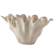 Uttermost Sand Dune Textured Ceramic Bowl ~ Indoor And Outdoor Use