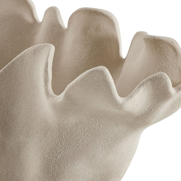 Uttermost Sand Dune Textured Ceramic Bowl ~ Indoor And Outdoor Use