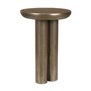 Uttermost Thorp Antiqued Brass Accent Table ~ Indoor And Outdoor Use
