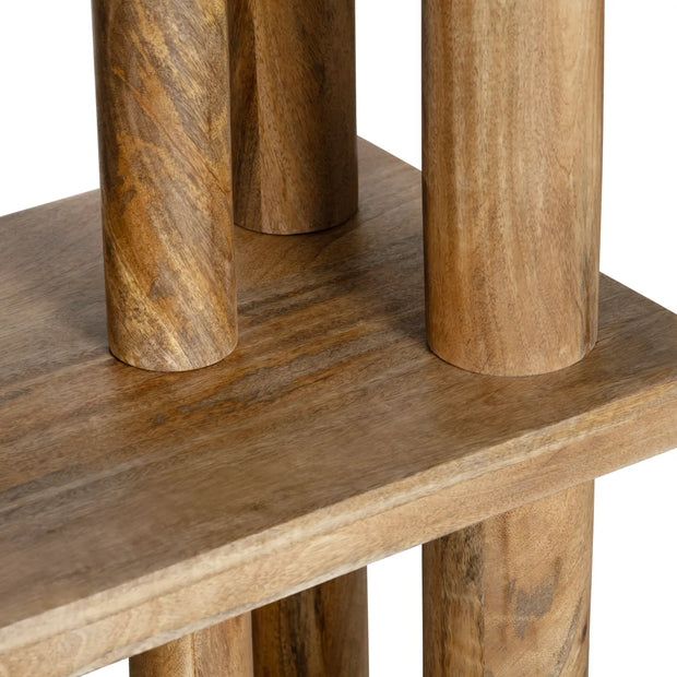 Crestview Collection Cairo Brown Etagere