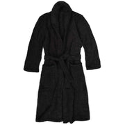 Kashwere Ultra Plush Black Signature Shawl Collar Robe