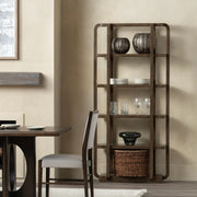 Crestview Collection Declan Brown Etagere