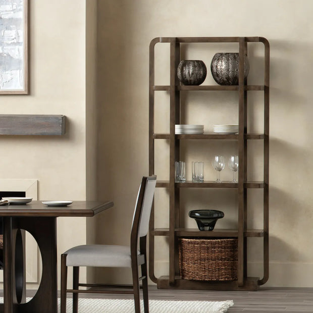 Crestview Collection Declan Brown Etagere