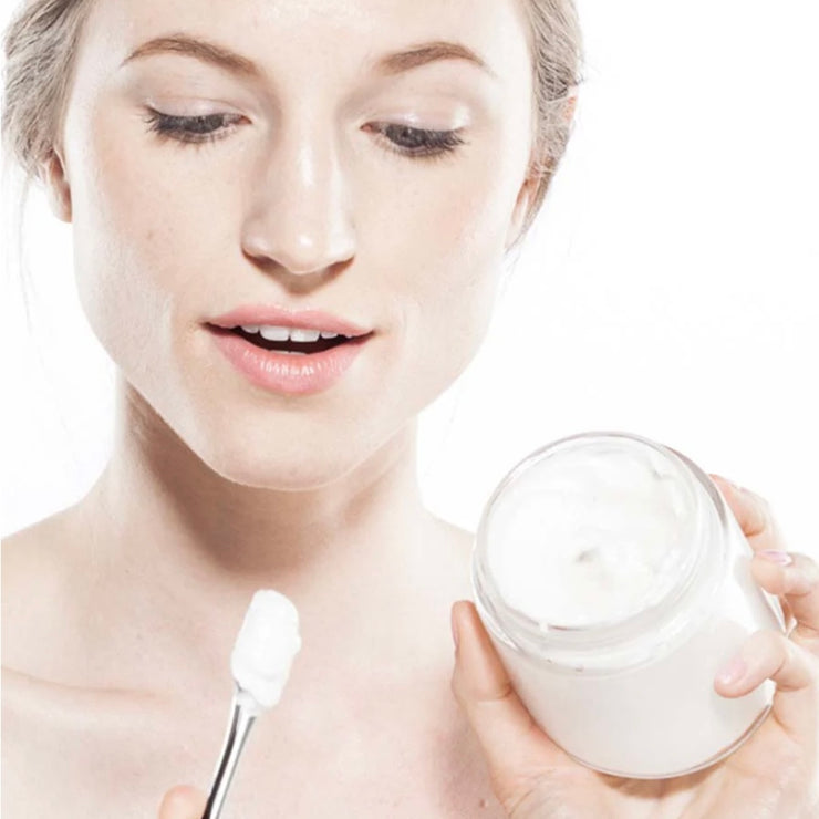 Farmhouse Fresh Moon Dip Back To Youth Body Mousse 8 oz. Glass Jar With Scoop