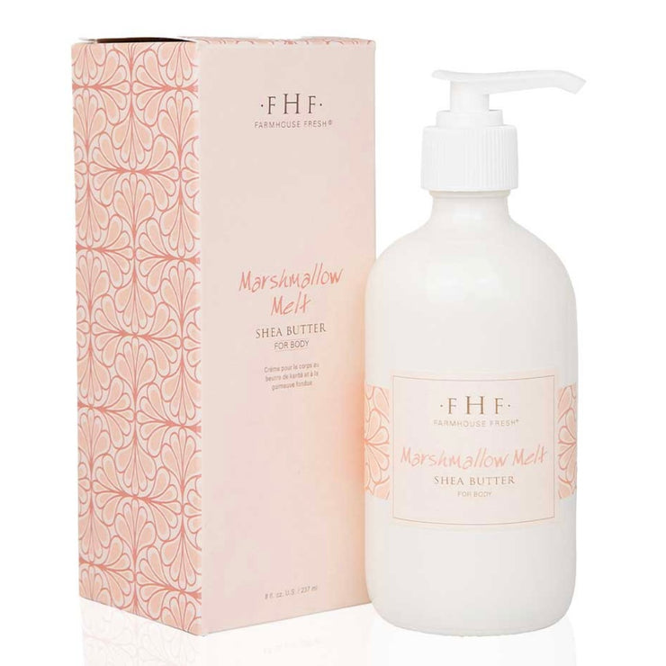 Farmhouse Fresh Marshmallow Melt Shea Butter Cream 8 oz. Pump Top Lotion