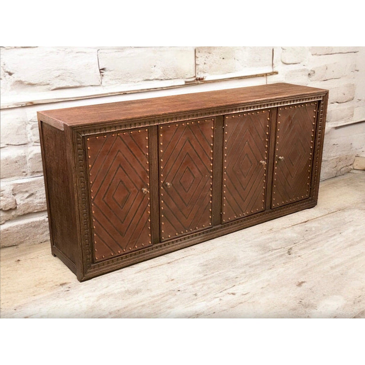 Casa Bonita Modern Rustic Carson 4-Door Buffet