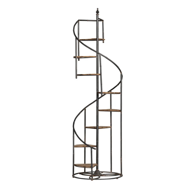 Crestview Collection Darby Spiral Stair Case Display Etagere