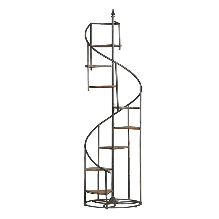 Crestview Collection Darby Spiral Stair Case Display Etagere