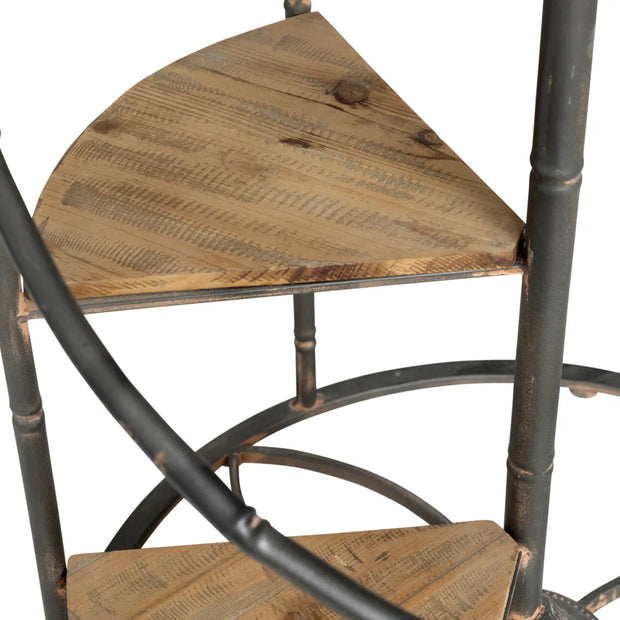 Crestview Collection Darby Spiral Stair Case Display Etagere