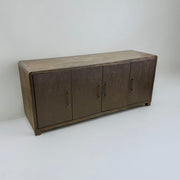 Casa Bonita Modern Rustic Lucca Leather Buffet