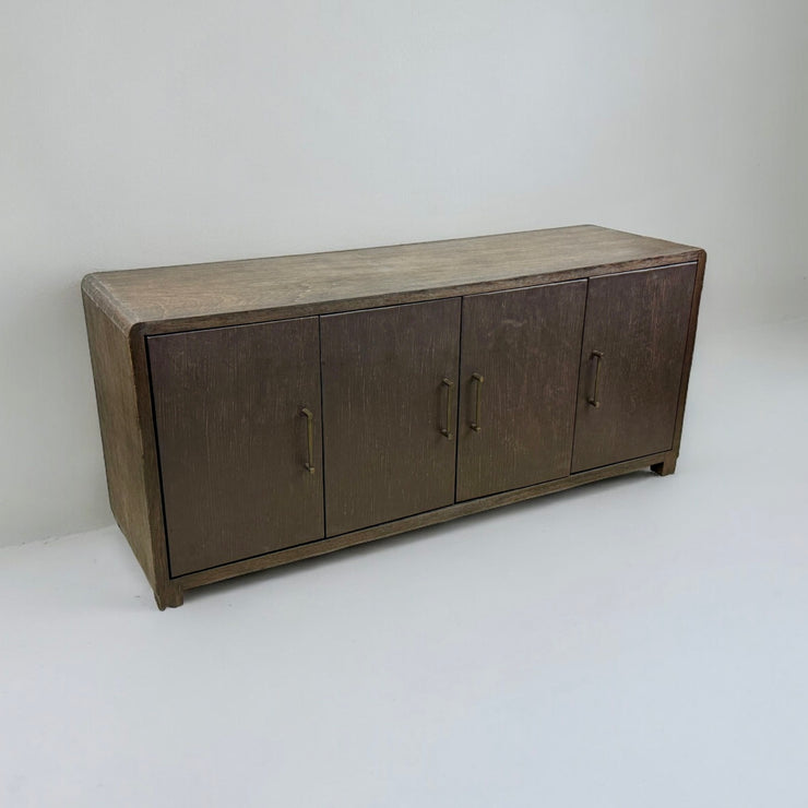 Casa Bonita Modern Rustic Lucca Leather Buffet