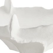 Uttermost Coral Mirage Matte White Ceramic Bowl ~ Indoor And Outdoor Use