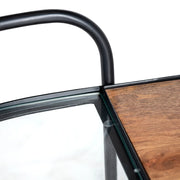 Crestview Collection Jaxon Mango Wood Bar Cart