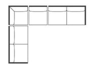 Rowe Furniture Caspian Sectional ~ Available To Custom Order In All Fabrics and Configurations