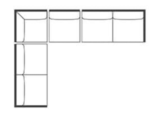 Rowe Furniture Caspian Sectional ~ Available To Custom Order In All Fabrics and Configurations