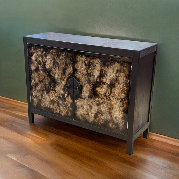 Casa Bonita Modern Rustic Carrara Chest