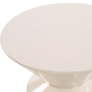 Uttermost Lyford Cream High Gloss Lacquer Accent Table