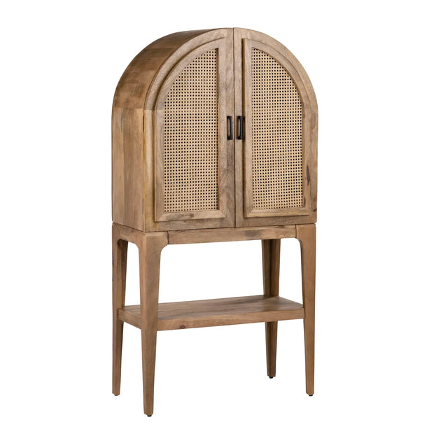 Crestview Collection Biscayne Mango Wood Bar Cabinet