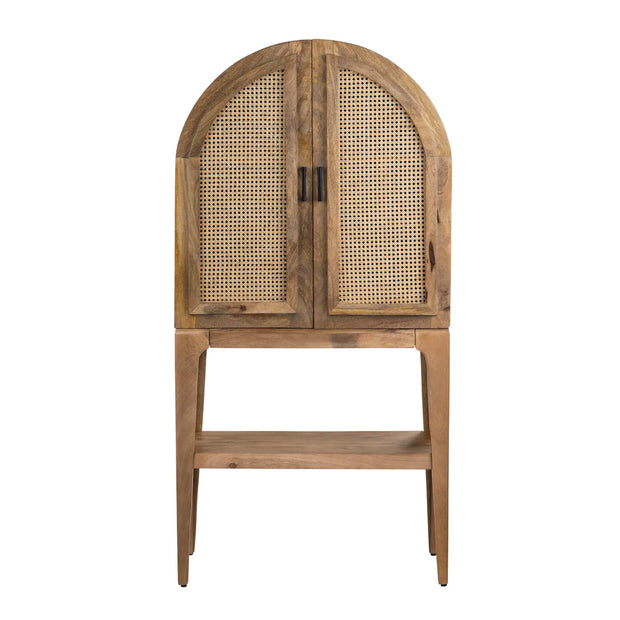 Crestview Collection Biscayne Mango Wood Bar Cabinet
