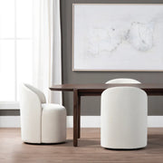 Crestview Collection Fairfax White Dining Chair
