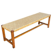 Casa Bonita Modern Rustic Paracas Bench