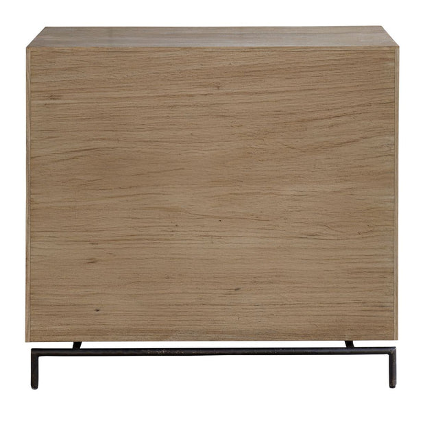 Uttermost Millard Mindi Natural Wood 4 Drawer Chest