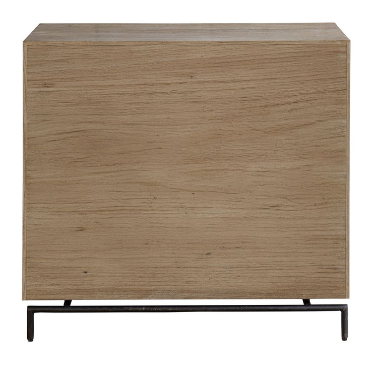Uttermost Millard Mindi Natural Wood 4 Drawer Chest