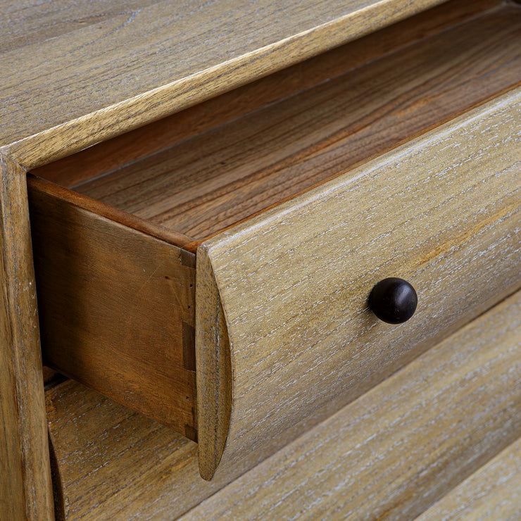 Uttermost Millard Mindi Natural Wood 4 Drawer Chest