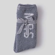 Barefoot Dreams CozyChic Mrs Socks ~ Moonbeam and Pearl