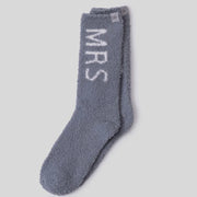 Barefoot Dreams CozyChic Mrs Socks ~ Moonbeam and Pearl