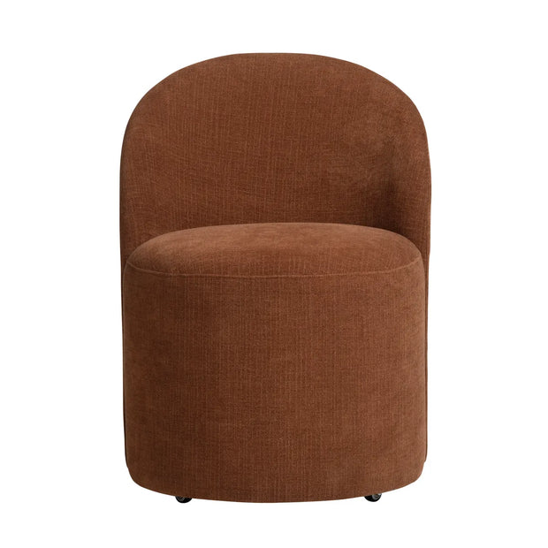 Crestview Collection Fairfax Rust Dining Chair