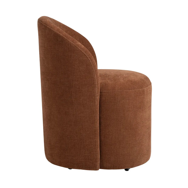 Crestview Collection Fairfax Rust Dining Chair