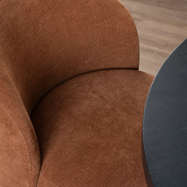Crestview Collection Fairfax Rust Dining Chair